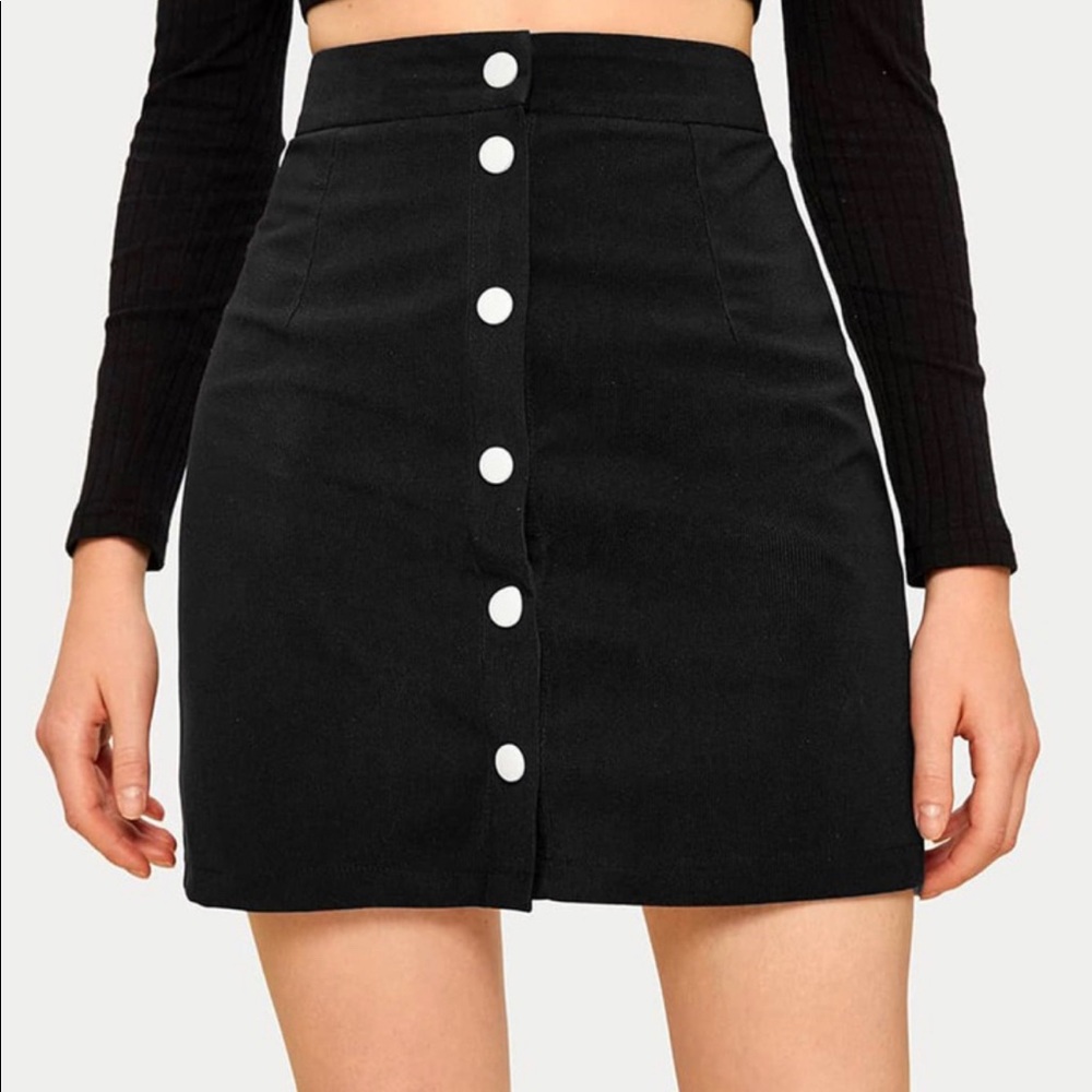 Corduroy skirt